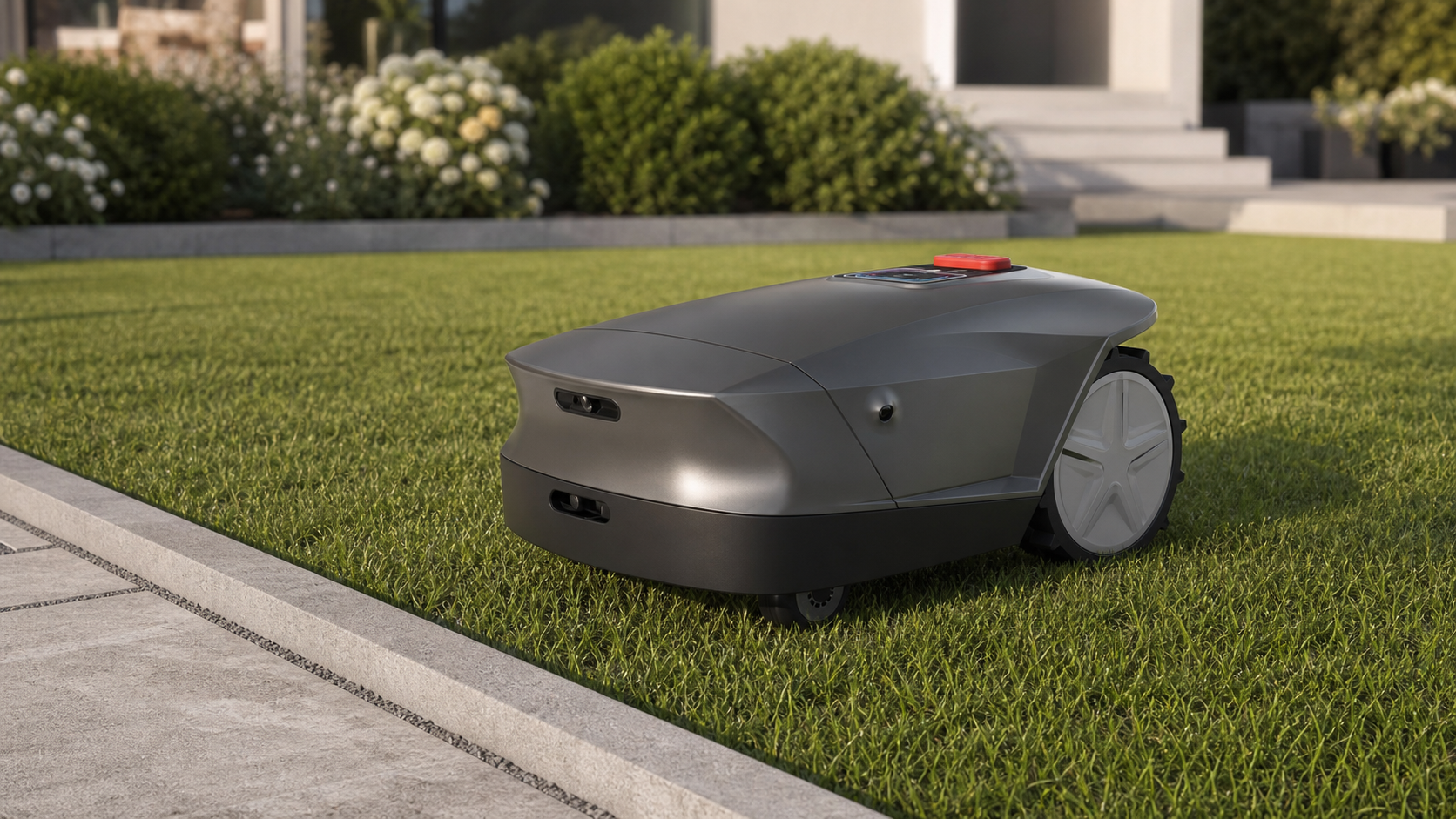 Mowsion robotic lawn mower OEM ODM product scene