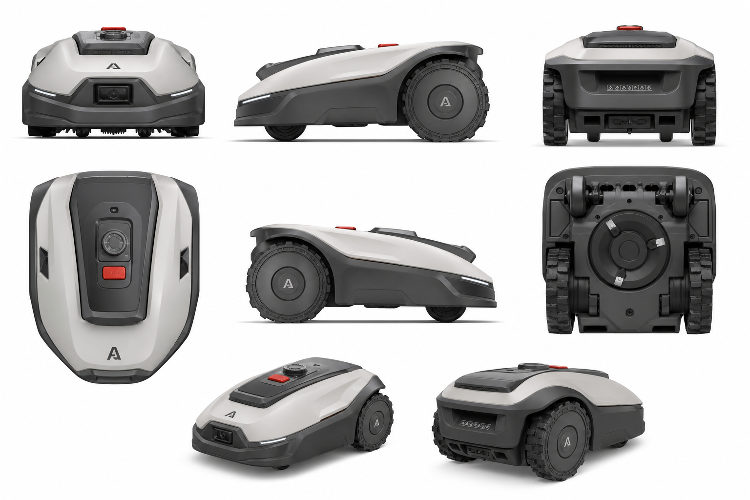 Robotic lawn mower industrial design reference for ODM programs